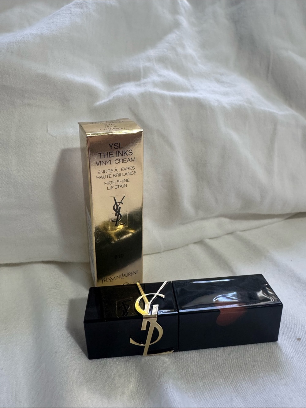 Yves Saint Laurent The Inks Vinyl Cream Lip Stain - Nude Champion